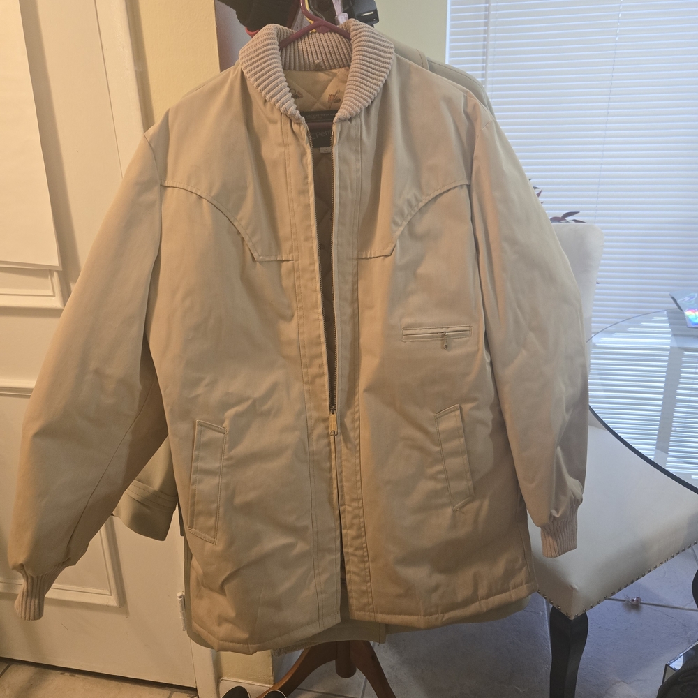 JCPenney Men's Tan Lightweight Jacket